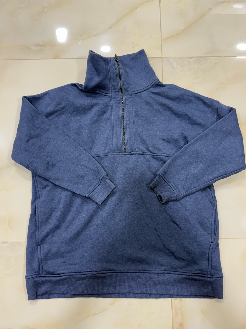 Old Navy Men's Half-Zip Pullover - Navy Blue